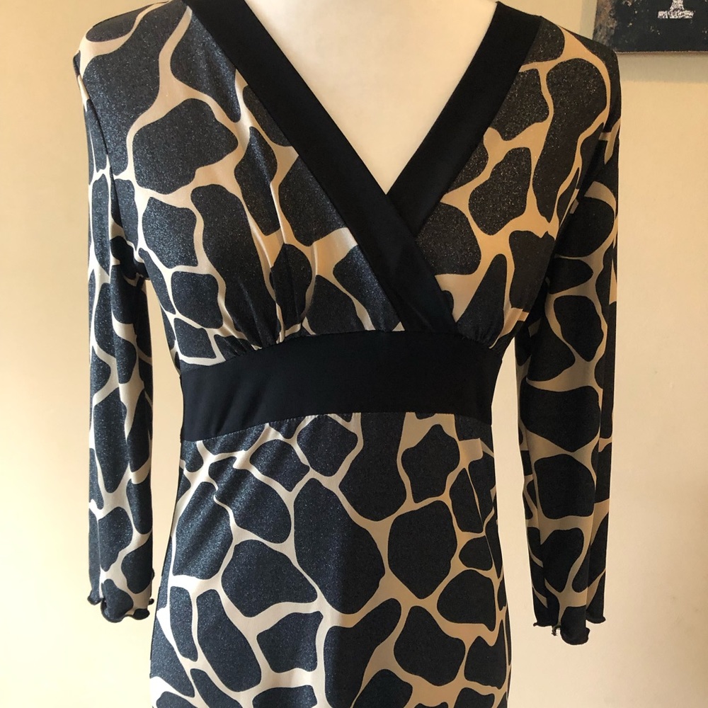 Made in the USA size small zebra print